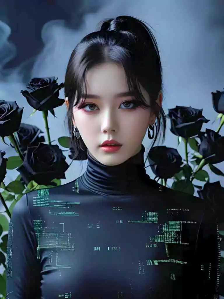 Black Core Wallpaper with Dark Vibes