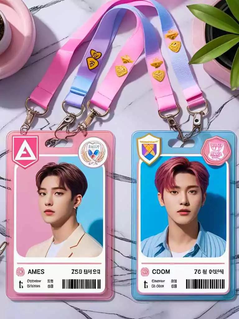 Kpop ID Card Style Photocards