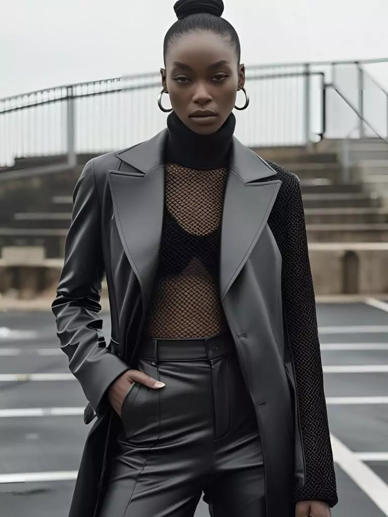 Moody Monochrome Look