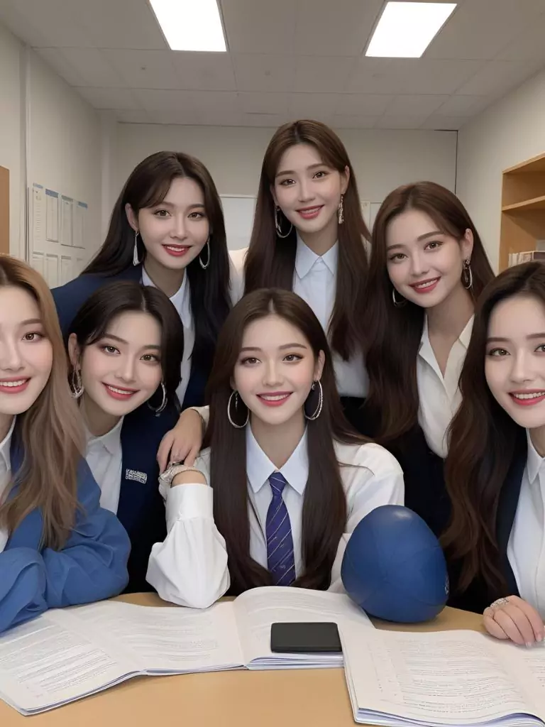 Study Time—Yes, Even Idols Do It