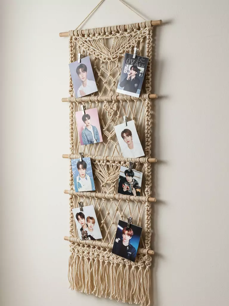 Boho Wall Photo Holder