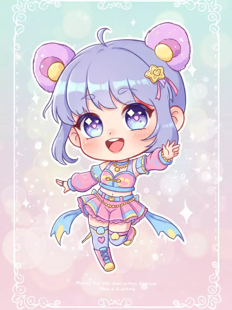 Chibi Character Illustration