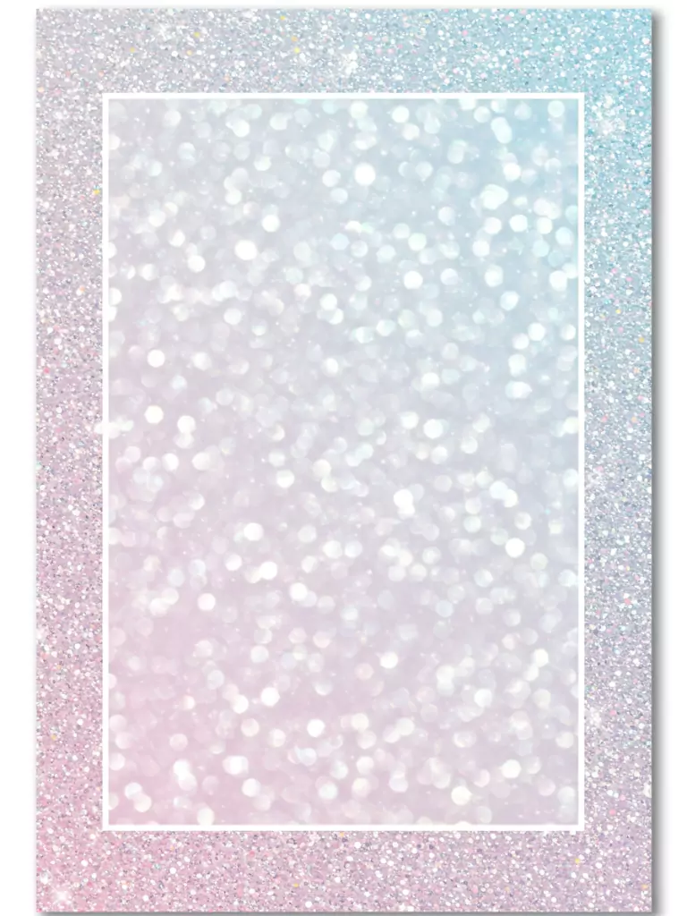 Glitter and Sparkle Template