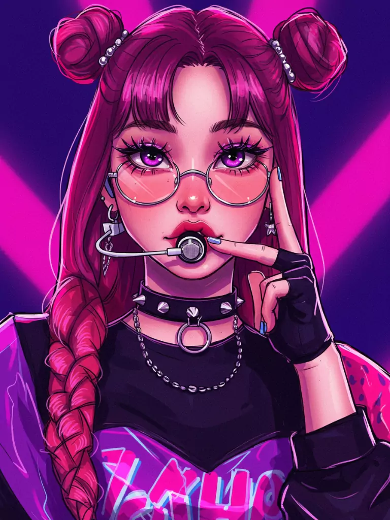 Han Jisung Drawing with Focus on Texture