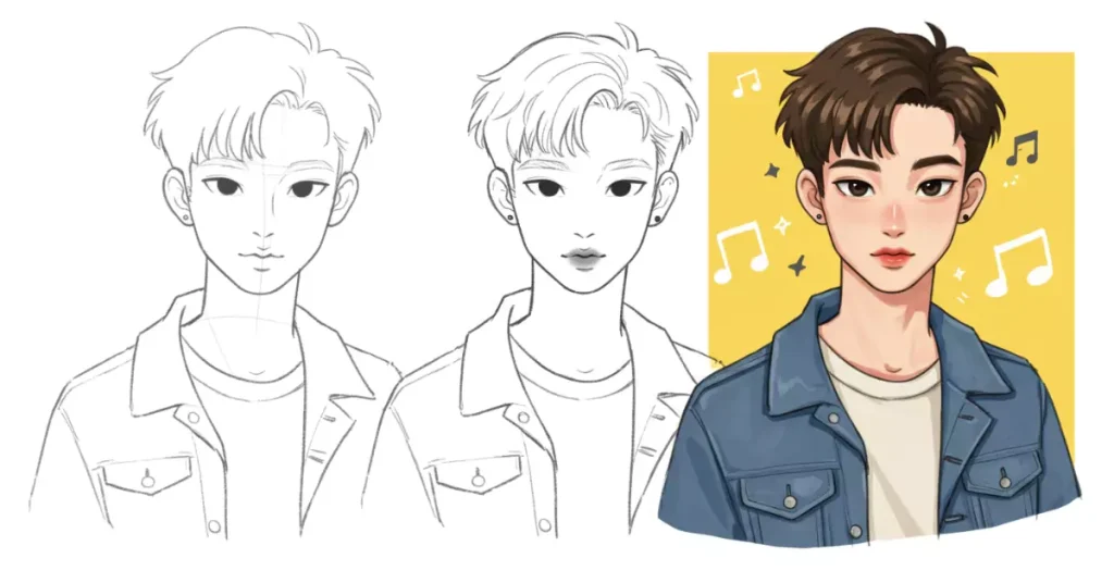 How to Draw K-Pop Idols: 12 Simple Guide for Beginners
