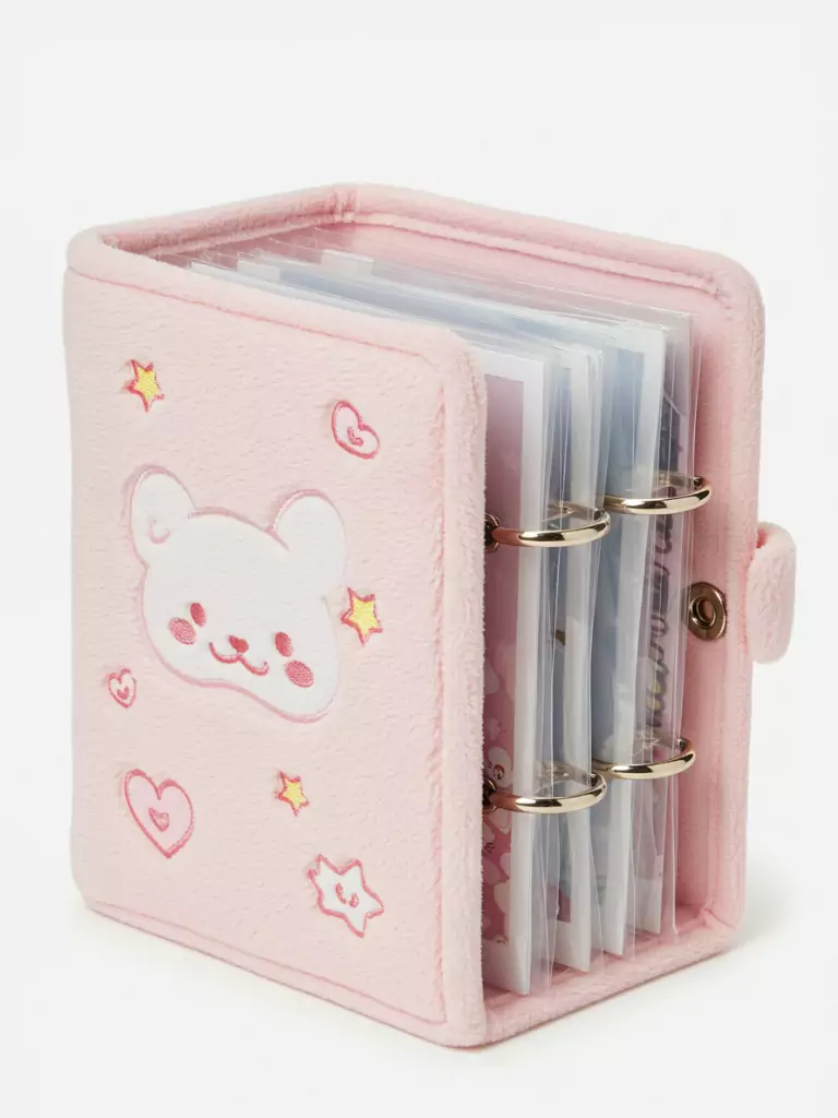 Plush Photocard Holder (6-Hole Binder)