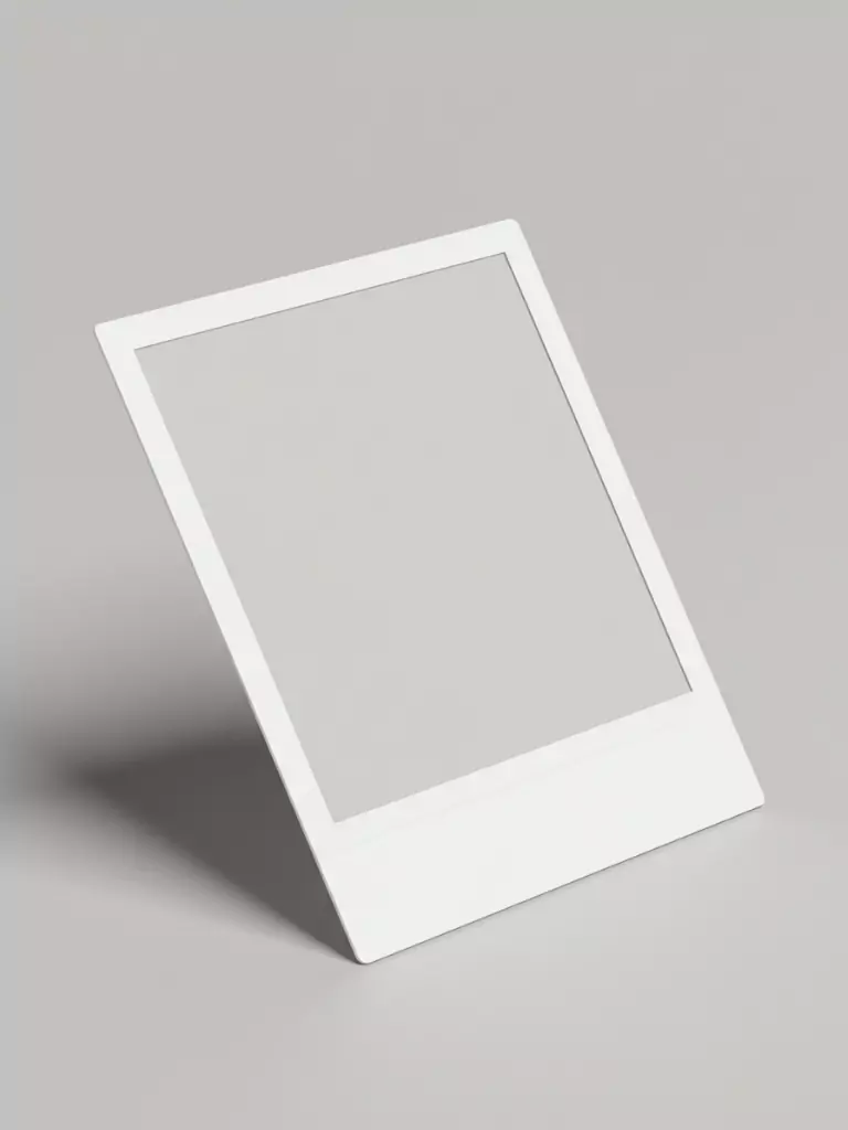 Polaroid-Style Template