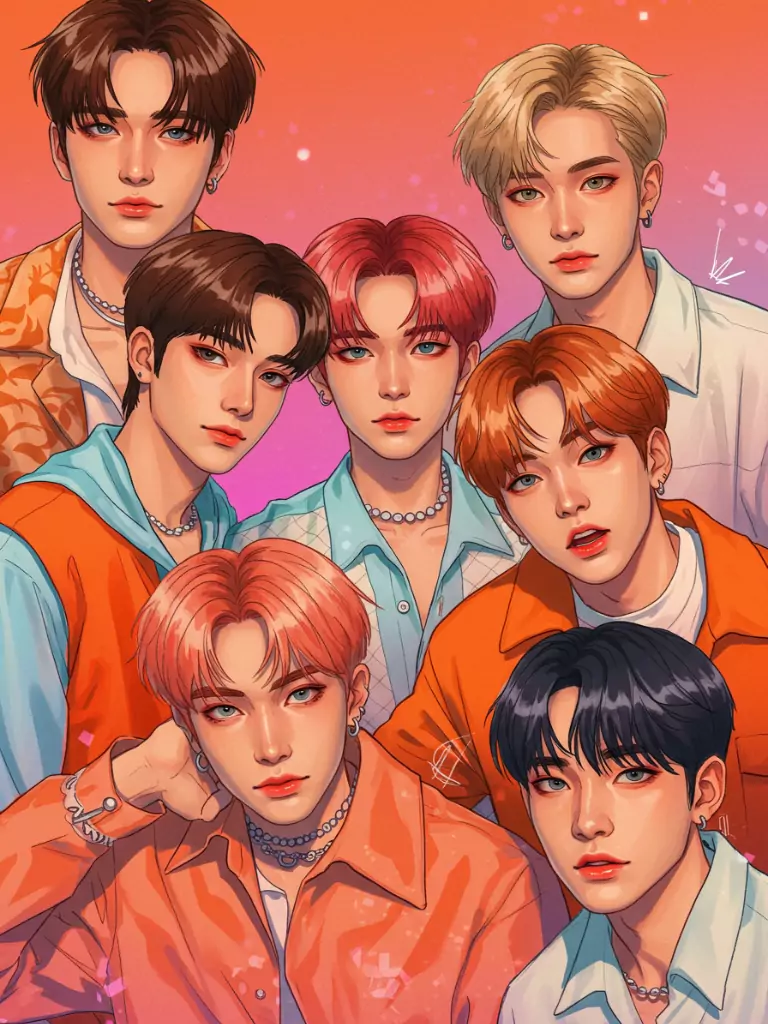 Stray Kids "GO生" Fanart Wallpaper