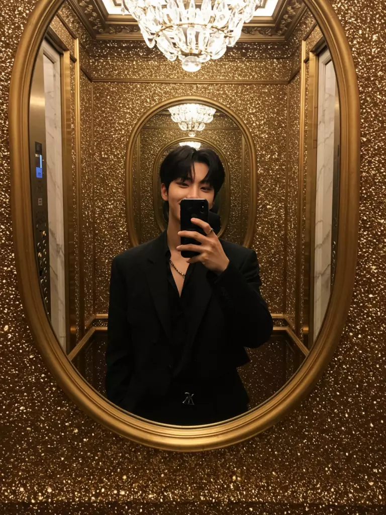 THE8’s Fancy Elevator Selfie