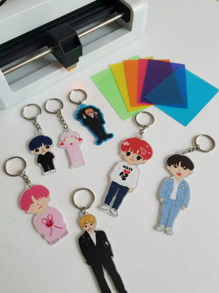 Acrylic Sheet Idol Cutouts