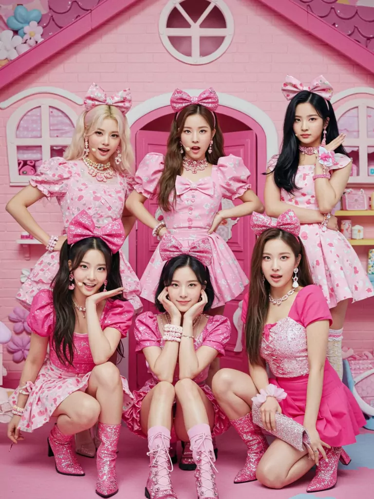 Barbiecore & Pinkcore in K-pop