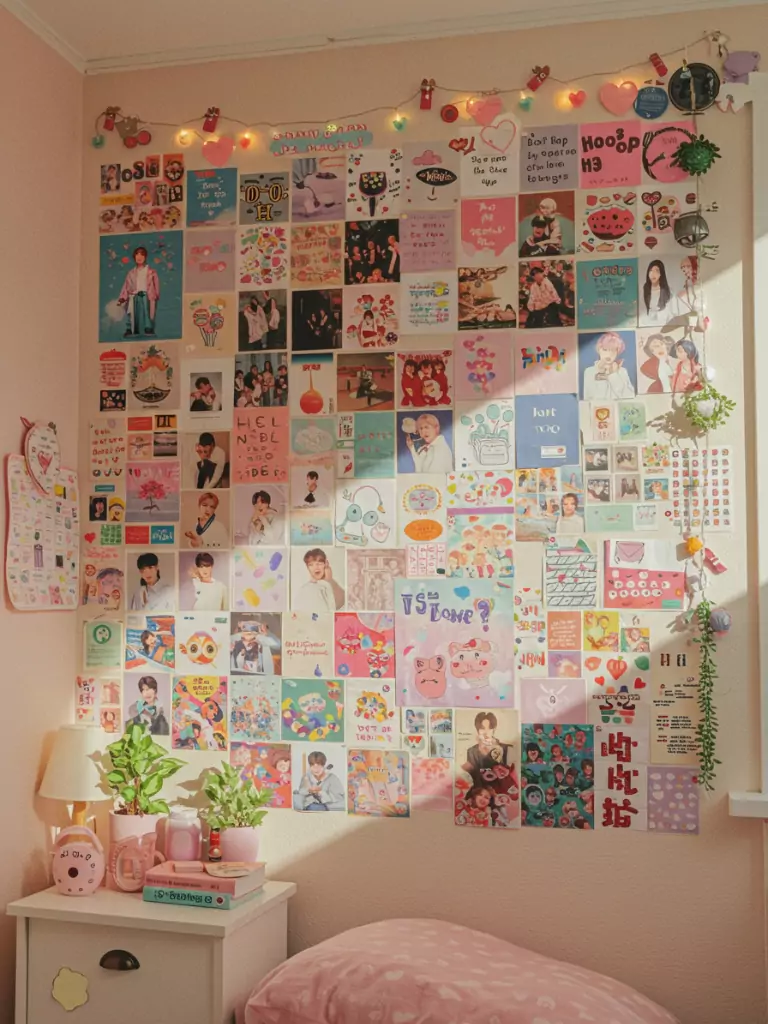 Bedroom Wall Collage