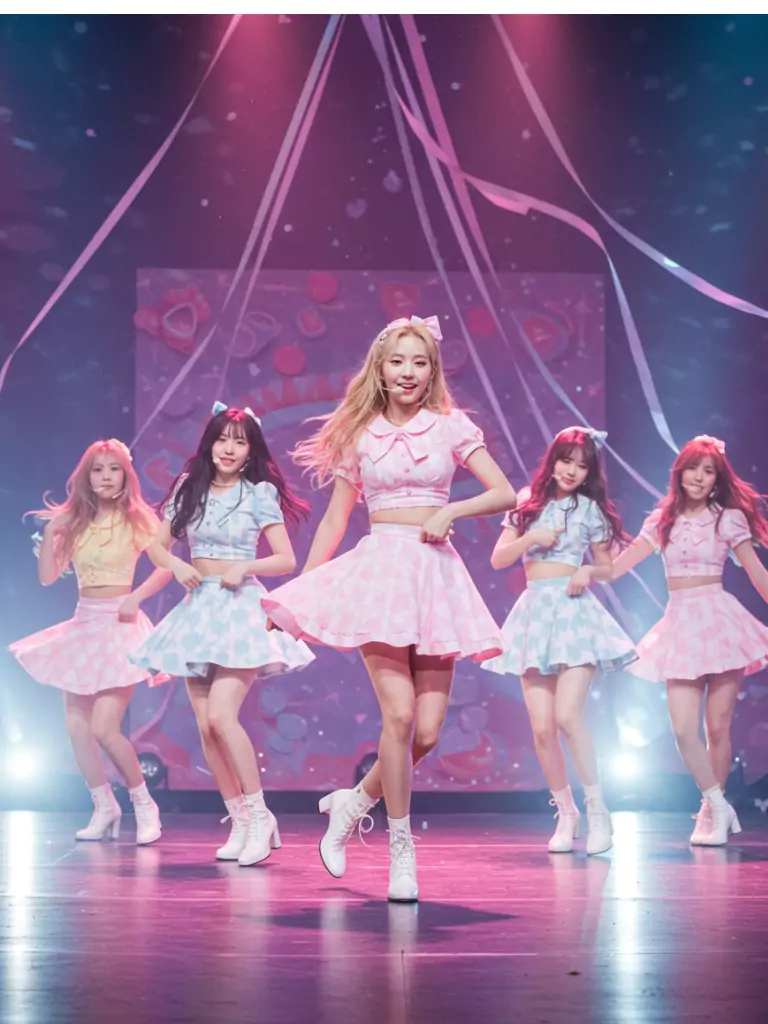 Cute  Bubblegum Dance Aesthetic