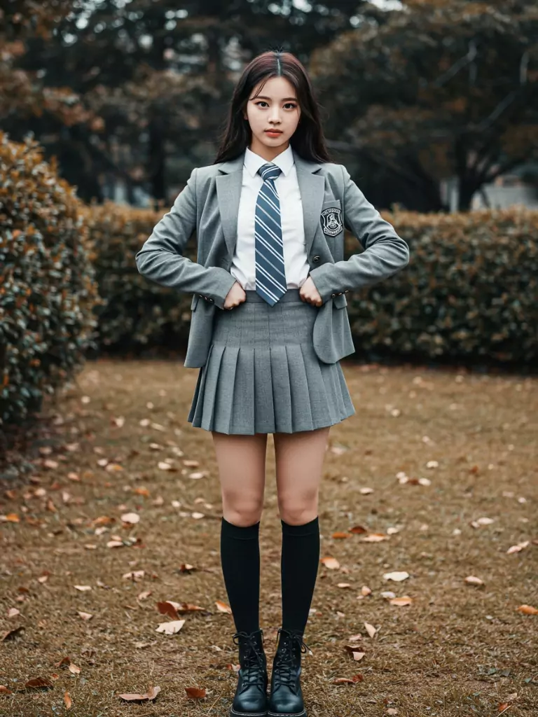 Dreamy School Uniform Concept