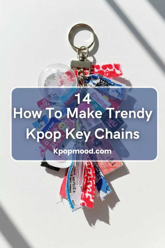 How To Make K-pop Key Chains