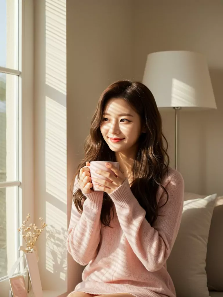 IU — Romantic Pastels & Pink-Tinted Hair