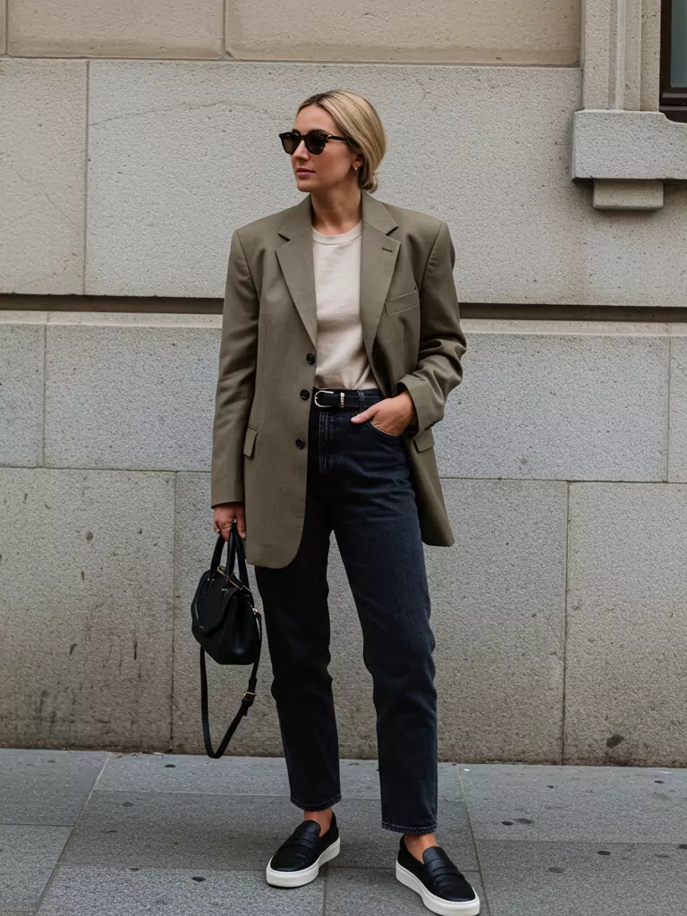 Layered Blazer + Lightweight Basics