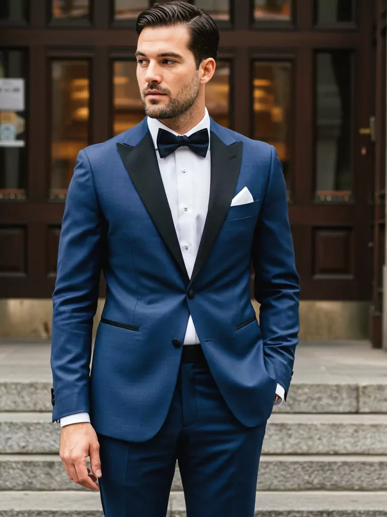 Midnight Blue Tuxedo