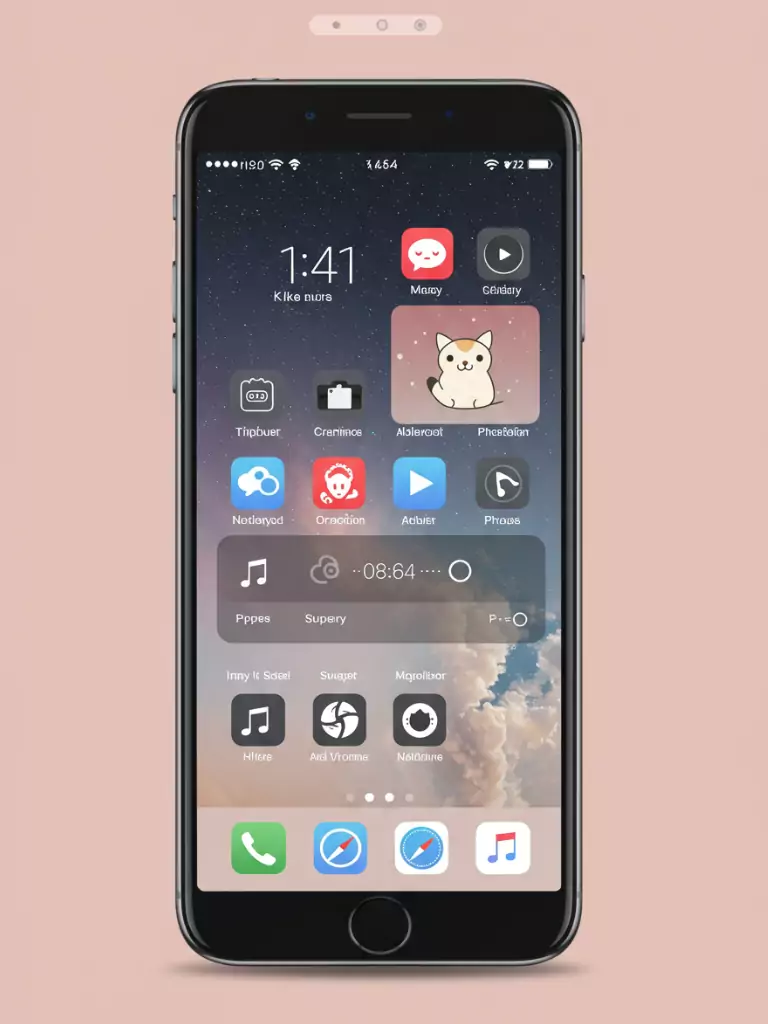 Minimal Icon + Widget Focus