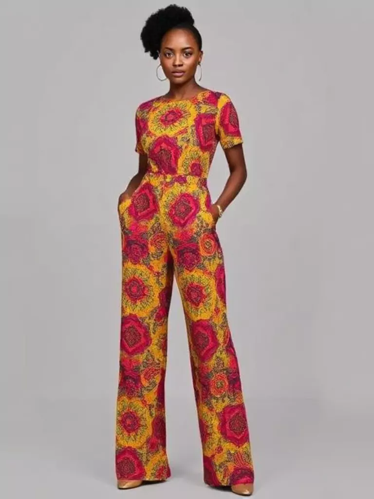 Modern Ankara Jumpsuits