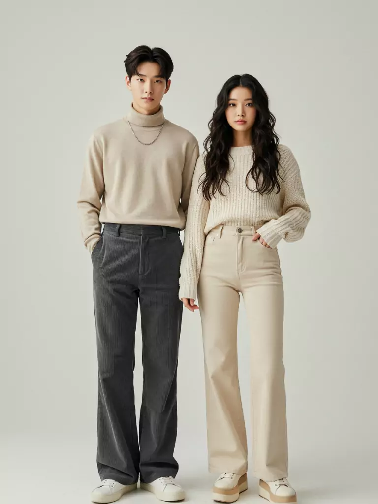 Neutral-Toned Color Coordination