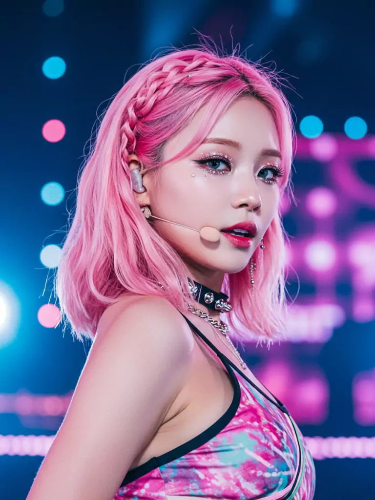 Pink-Haired Idols as a Trend