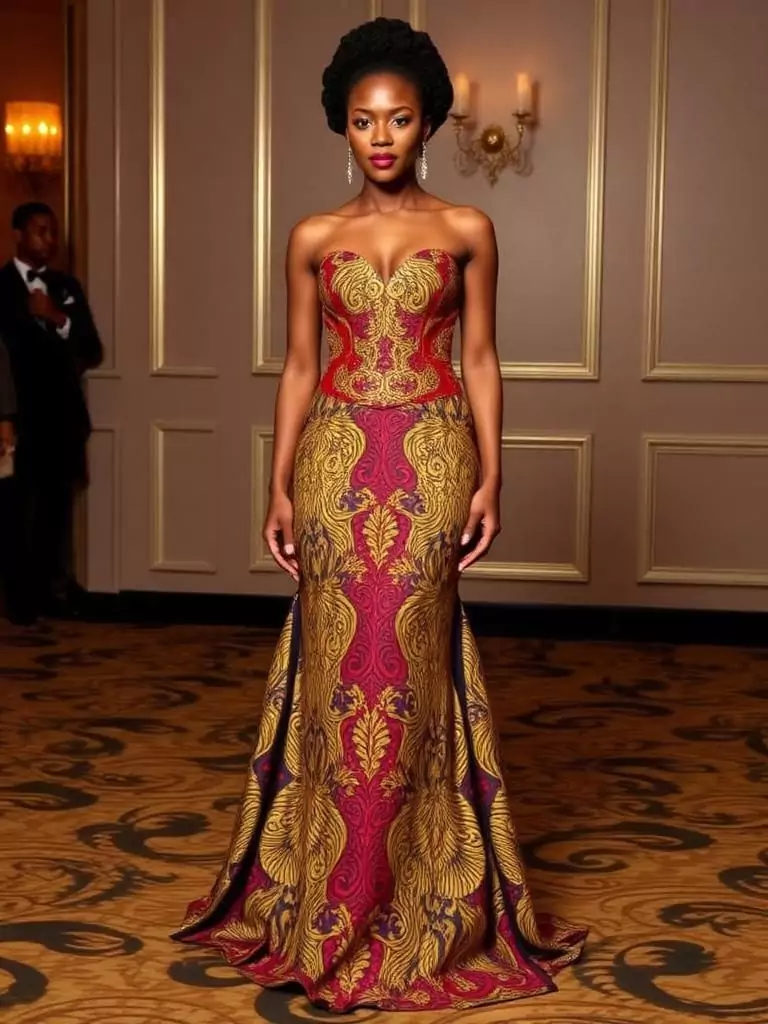 Regal Long Corset Gowns