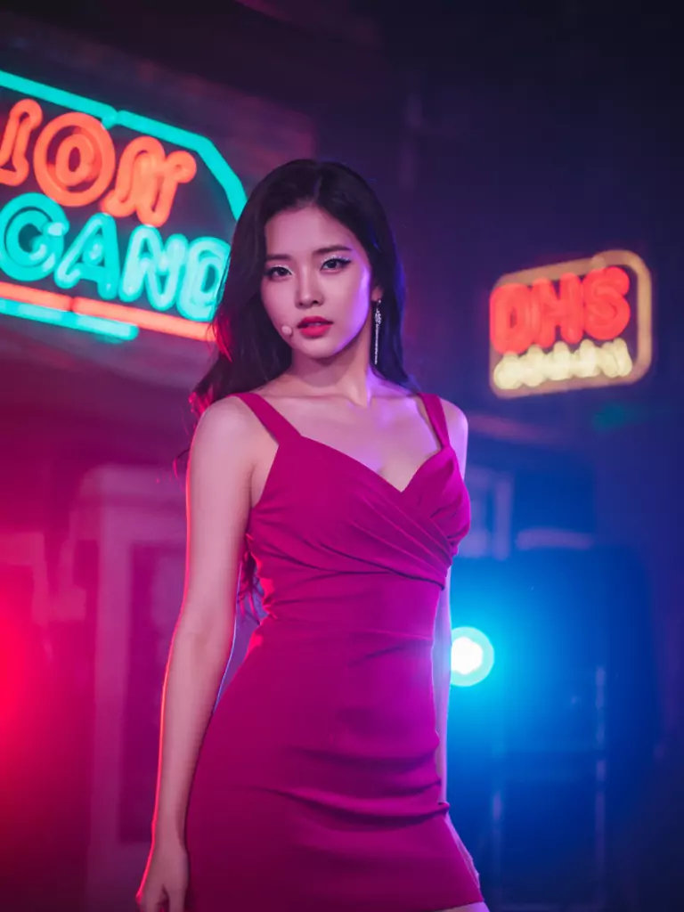Sunmi — Retro Pink & Femme Fatale Touch