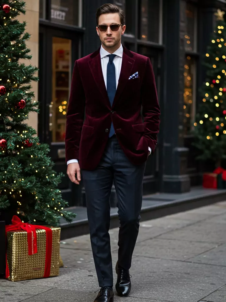 Velvet or Textured Blazer