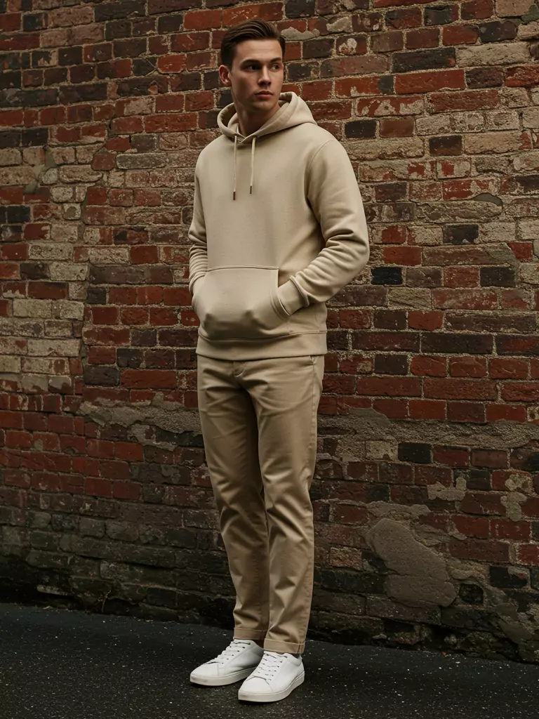 All-Beige Street Style