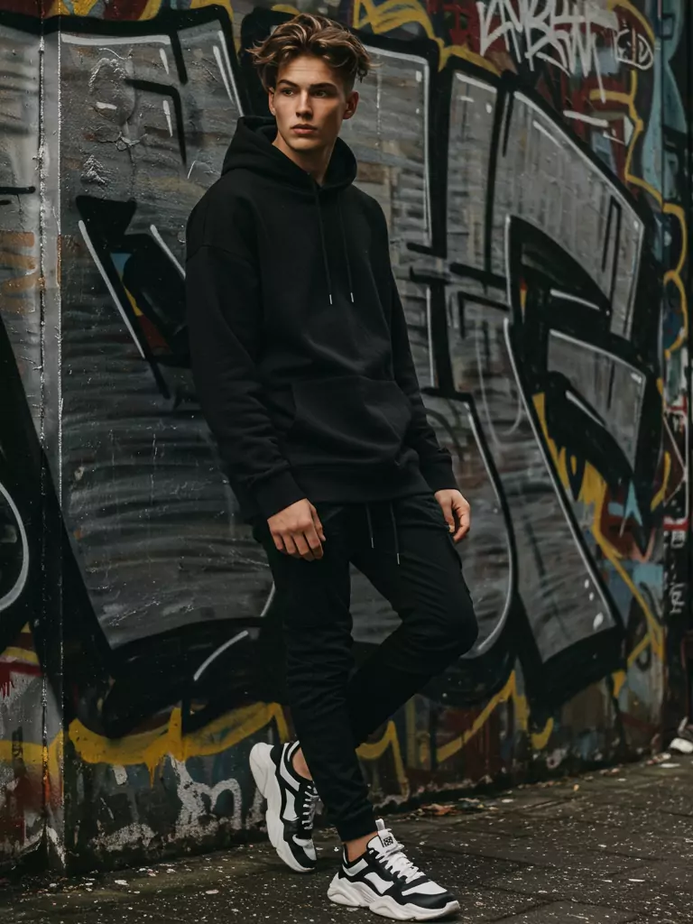 All-Black Streetwear