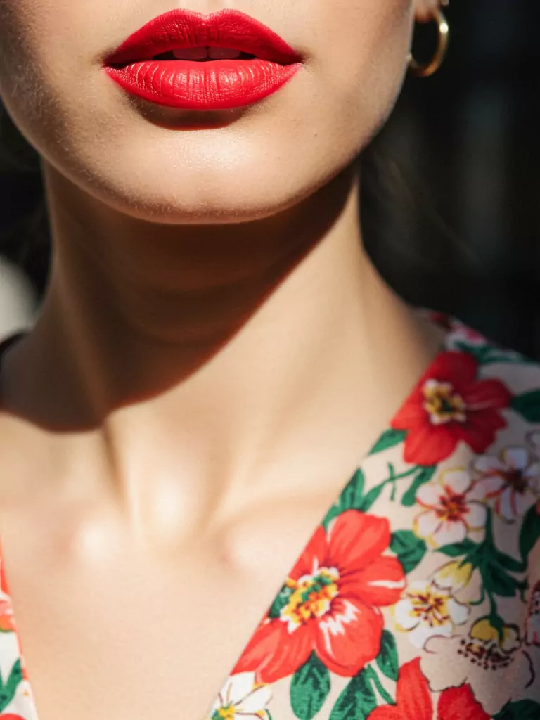 All-Black with Red Accent