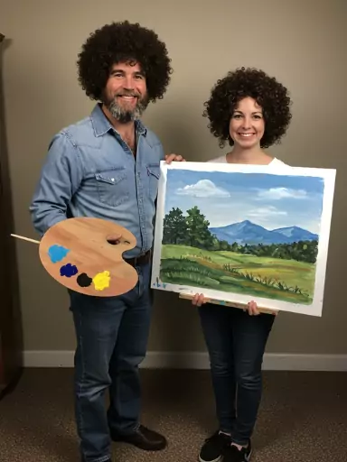 Bob Ross & Painting