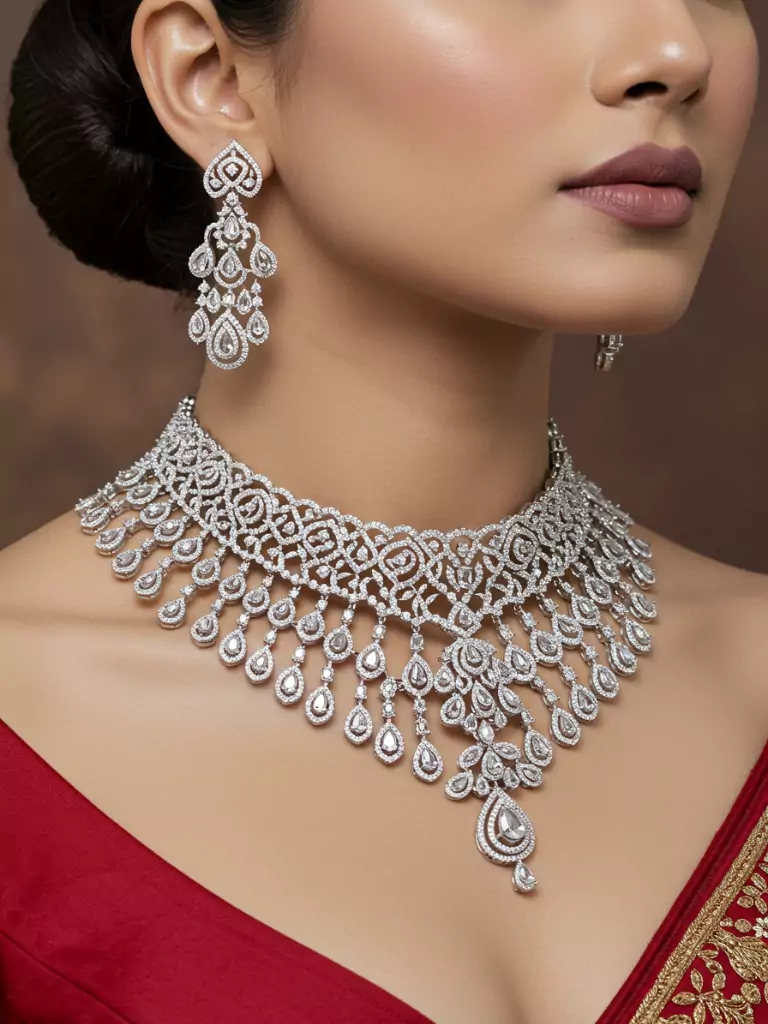 Choker Style Diamond Set