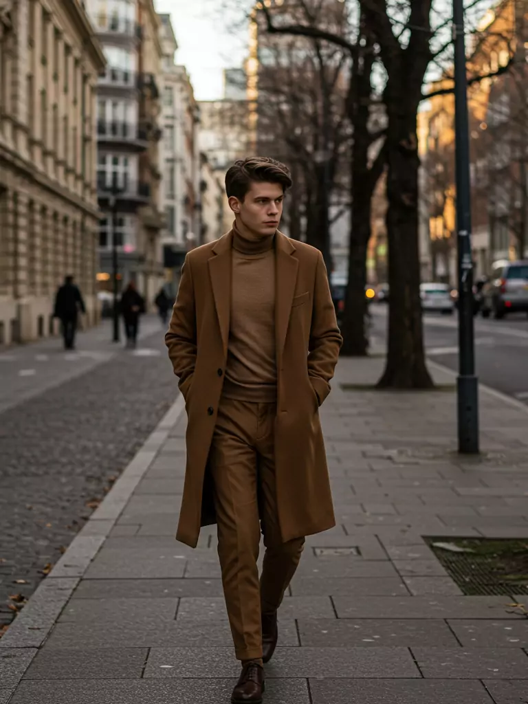 Classic Camel Coat Outfit