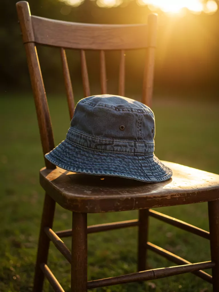 Denim Bucket Hat