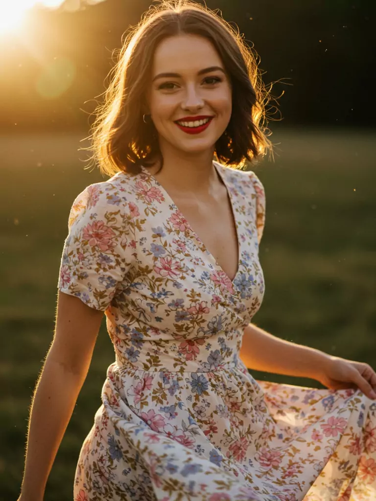 Floral Dress Pop