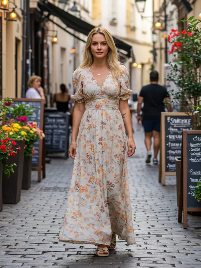Floral Maxi for Day Strolls