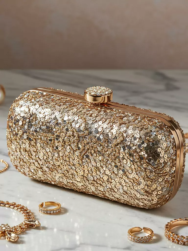 Glitter Bomb Clutch