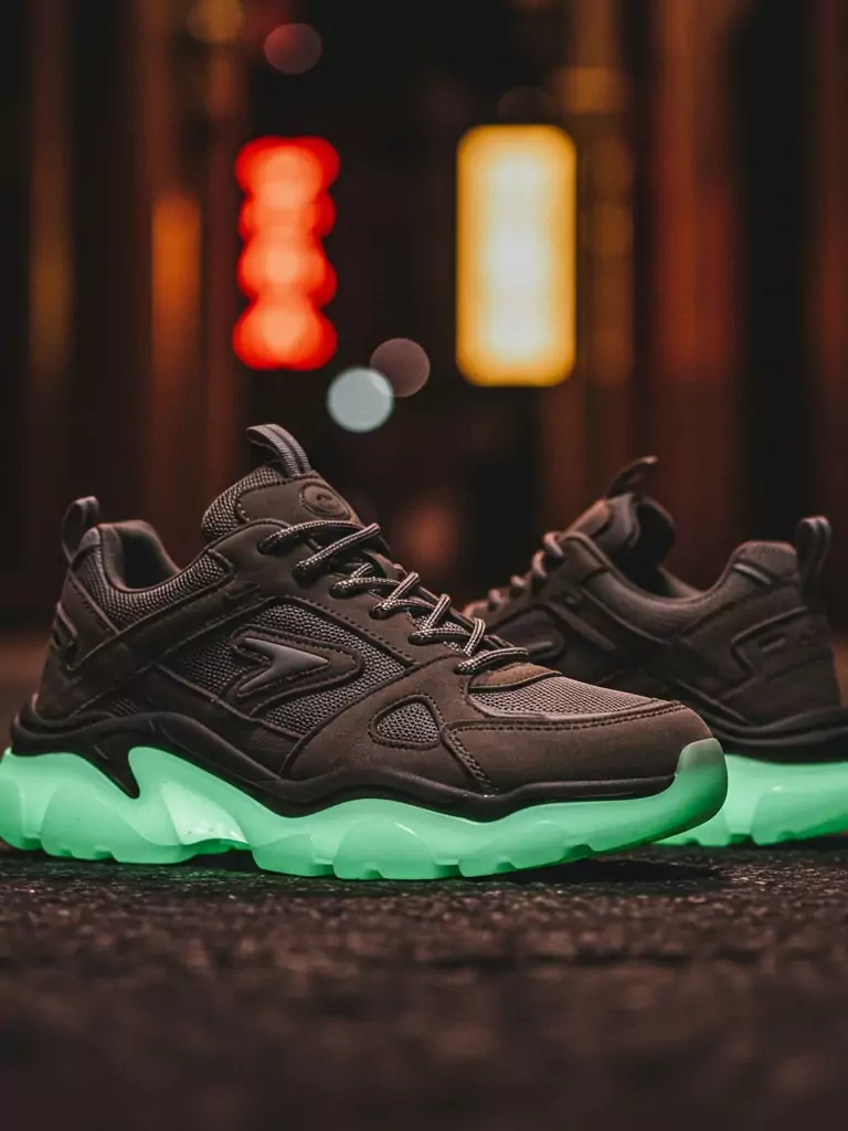 Glow-in-the-Dark Soles