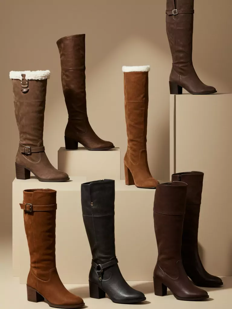 Knee-High & Thigh-High Boots