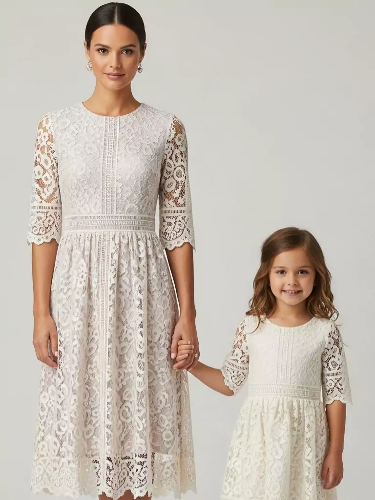 Lace Overlay Dresses