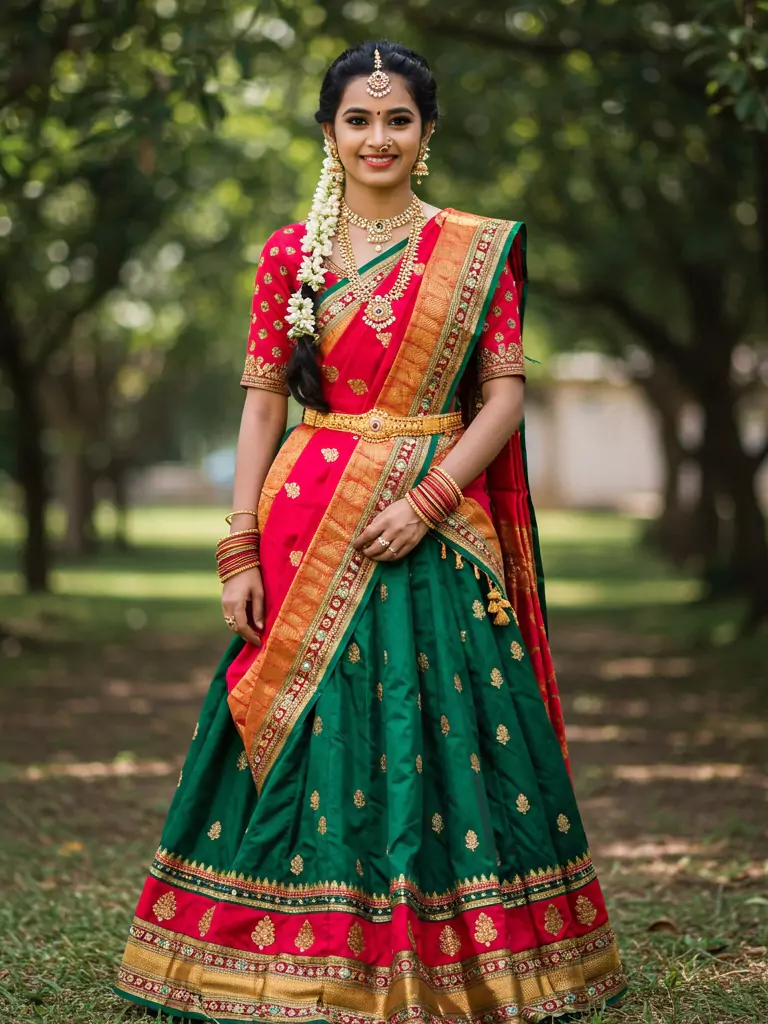 Langa Voni  Half Saree