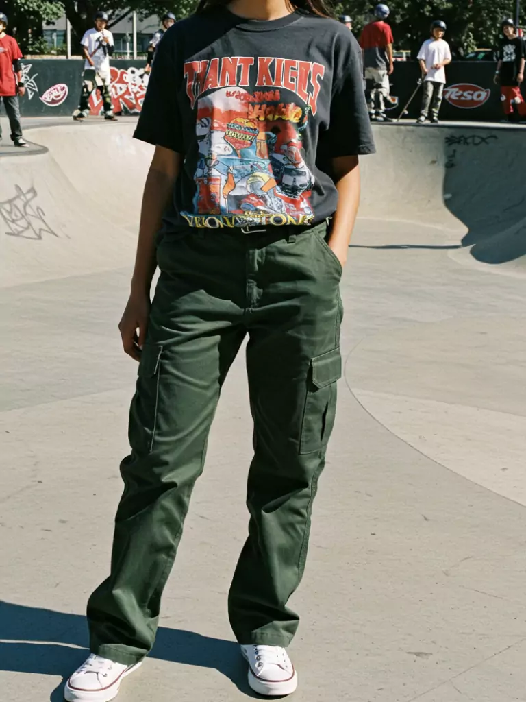 Match with Cargo Pants