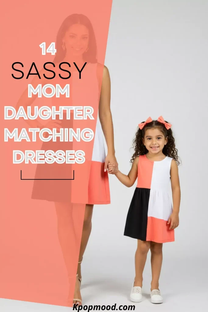 Mom Daughter Matching Dresses