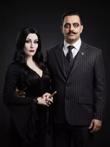 Morticia & Gomez Addams