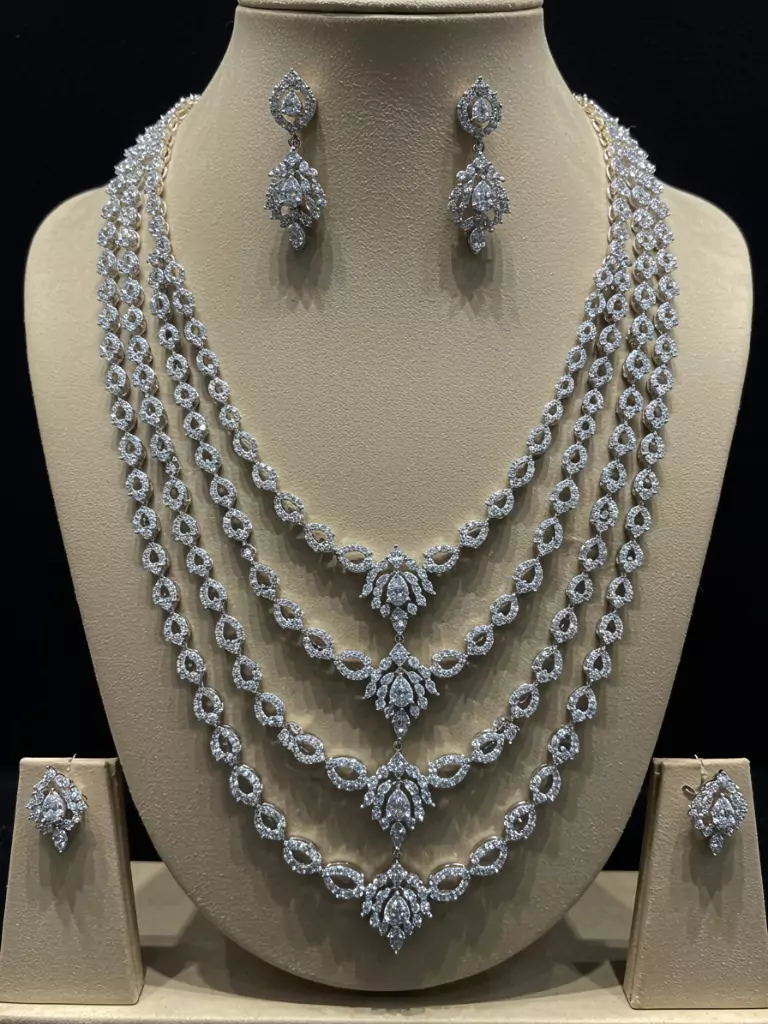 Multi-Tiered or Layered Necklace Set