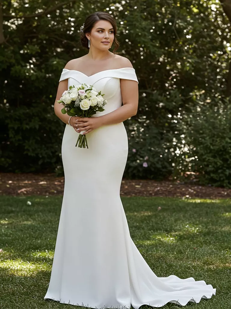 Off-Shoulder Fit-and-Flare