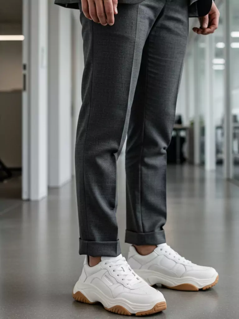 Office-Friendly Chunky Sneakers