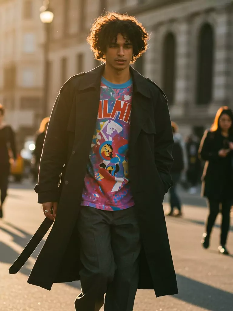 Oversized Coat Combo